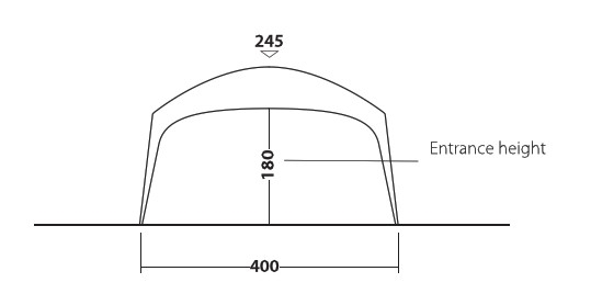 Event Lounge XL Pavillon 4 x 4 m Ausstellungsstück