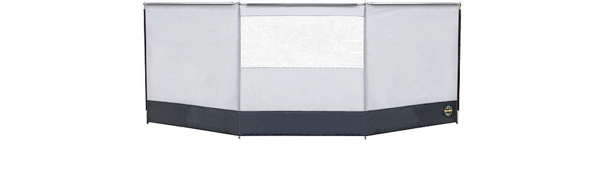 Windschutz Columbus 400 Farbe grau / dunkelgrau