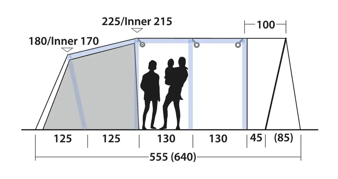 6 Personen Tunnelzelt Alabama 6 Air TC 6 Personen Tunnelzelt Alabama 6 Air TC