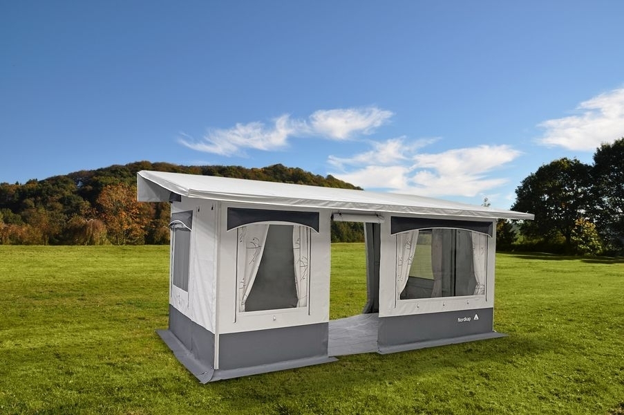 Freistehendes Dauerstandzelt Nordkap LIGHT Messezelt