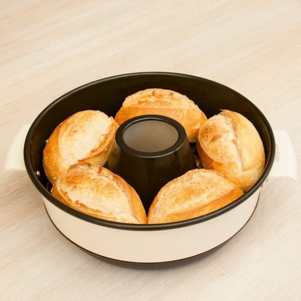 mobiler Backofen mit Spezialglasdeckel