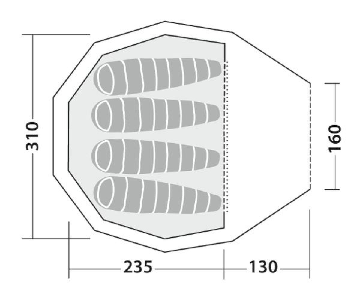 4 Personen Tipi Zelt Venturer 4 LW 4 Personen Tipi Zelt Venturer 4 LW