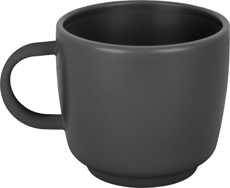 Henkelbecher Cappuccino Dolomit grau