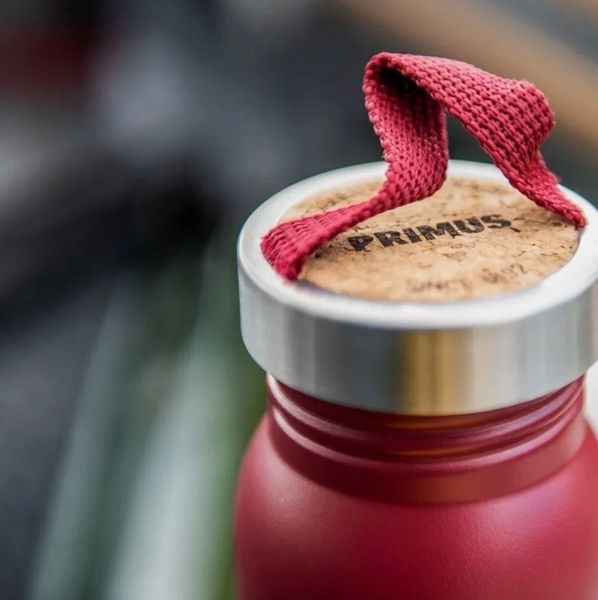 Edelstahl Trinkflasche 0,7 l Farbe ox red