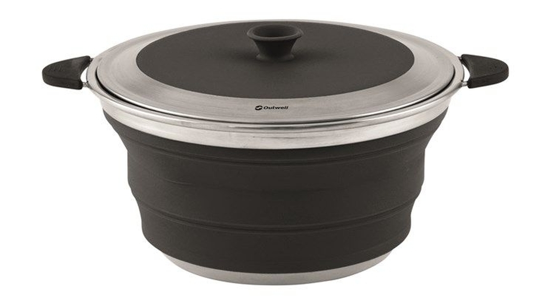 Collaps Topf mit Deckel 4.5L Midnight Black