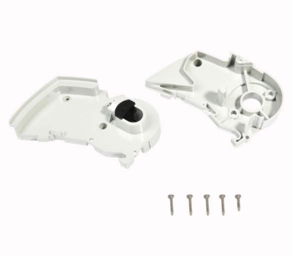Endplatten Satz links und rechts Omnistor 6200, weiß