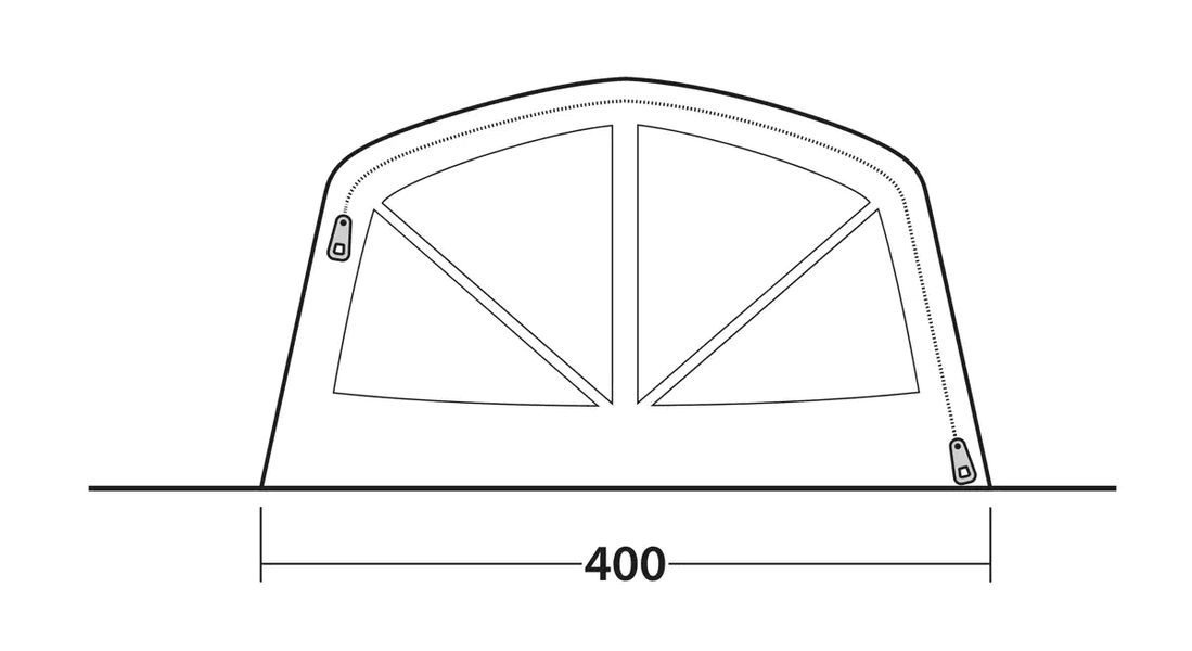 6 Personen Tunnelzelt Iowa 6 Air 6 Personen Tunnelzelt Iowa 6 Air