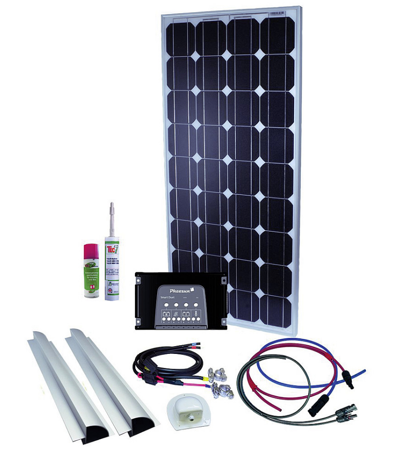 Solaranlage Base Camp Clever Two, 100W
