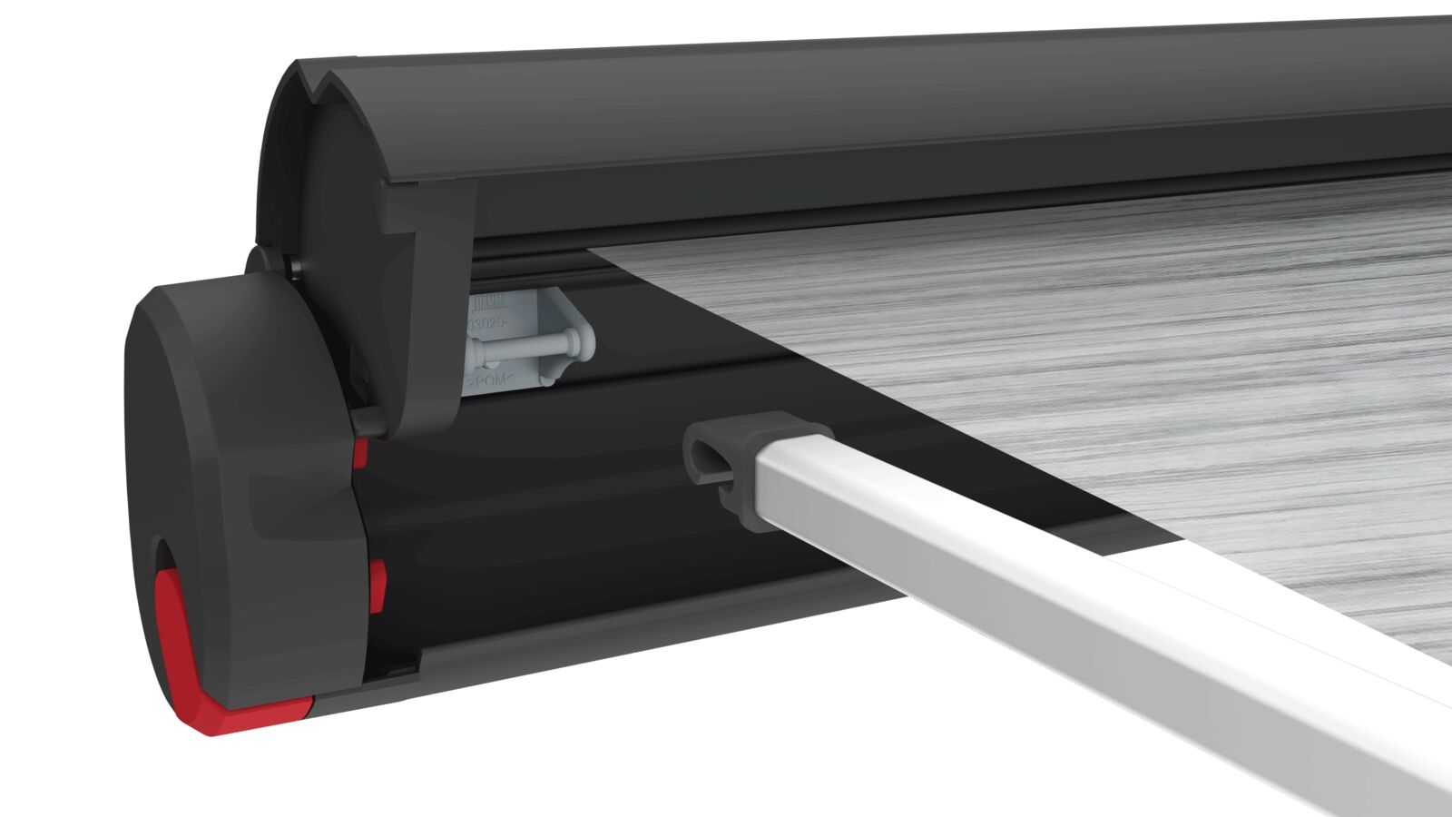 Fiamma Markise F35 Pro, Länge 270, Farbe Royal Grey, Deep Black