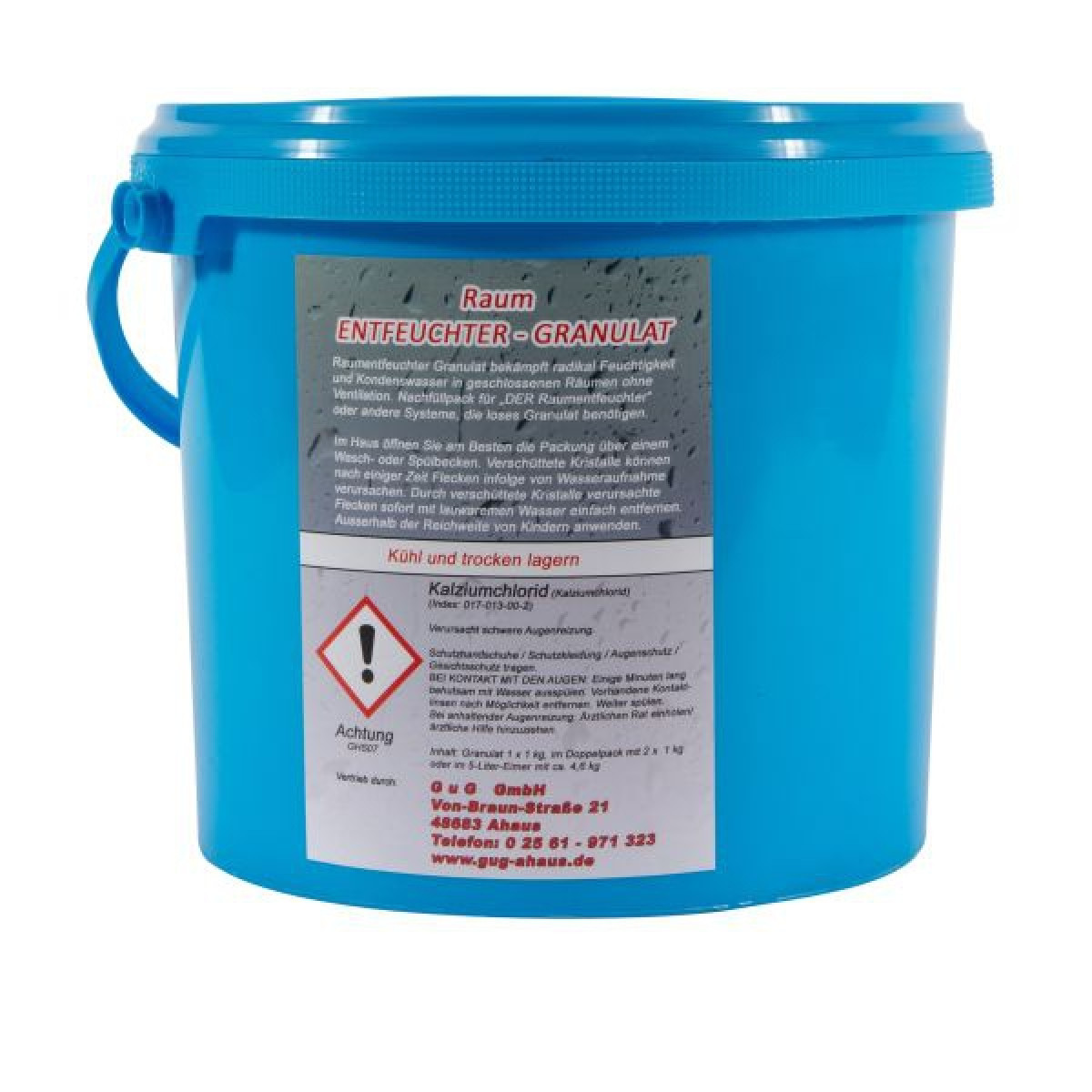 Luftentfeuchter Granulat 4,6 kg Eimer - Luftentfeuchter - Allerlei  Nützliches