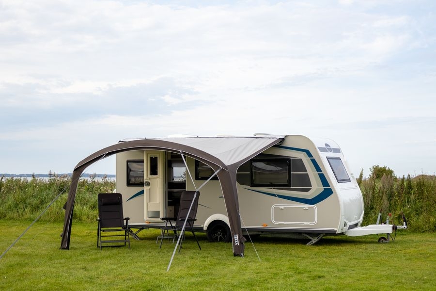 Sackmarkise mit Airtube Sky Link 400