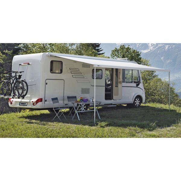 Wandmarkise 8000 550 x 275 cm eloxiert / mystic grau, II. Wahl