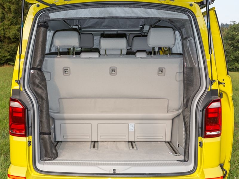 FLYOUT Moskitonetz Heckklappe VW T6.1/T6/T5 Multivan ab 2010 / California Beach ab 2011