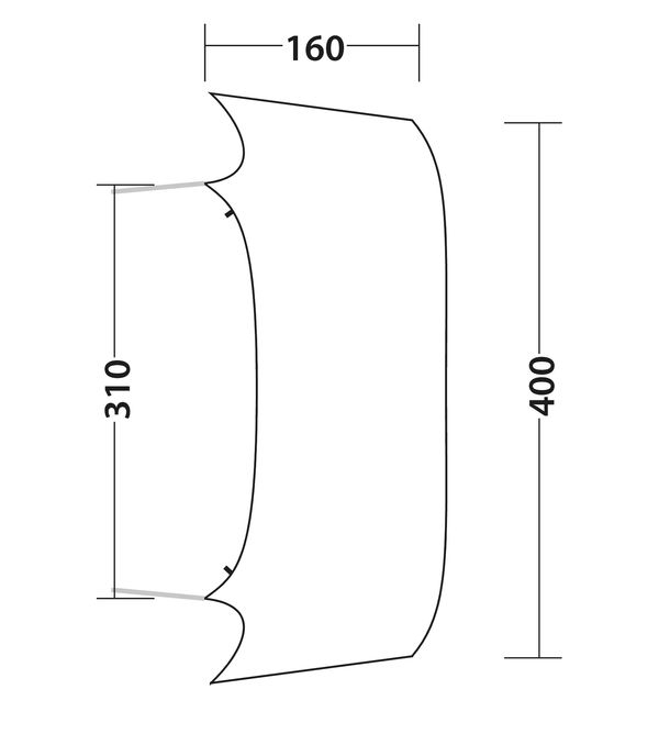Wakefield XL Tent Connector