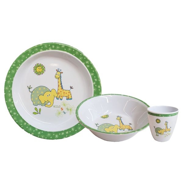 Kindergeschirr Wildlife 3-teilig