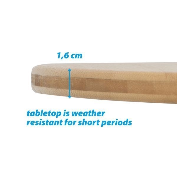 Klapptisch Camperking R  Ø 90 cm