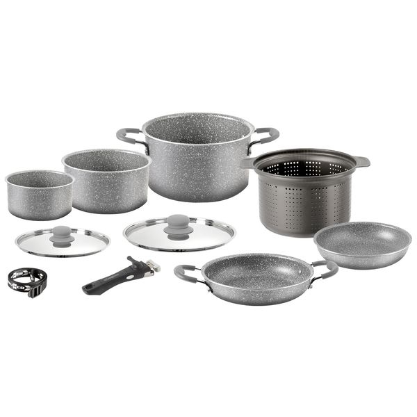 Topf-Set Gourmet Rock NG 9+1 Ø 22