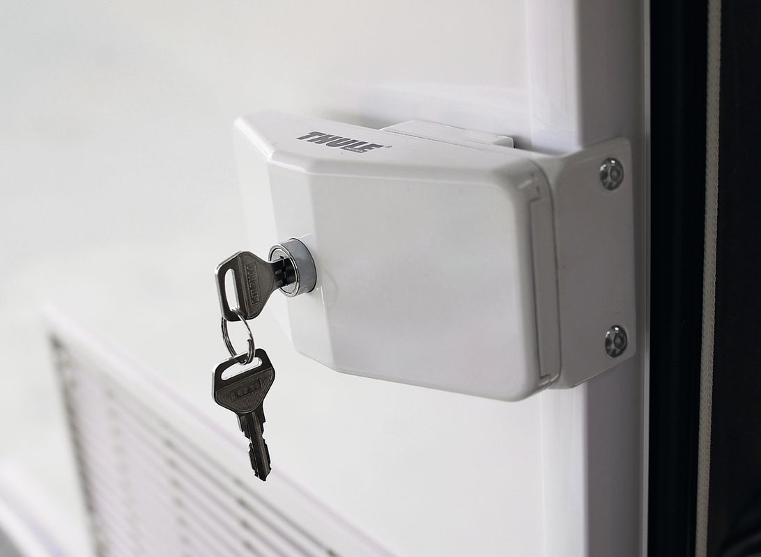 Door Frame Lock 3er-Pack, Farbe: Weiß