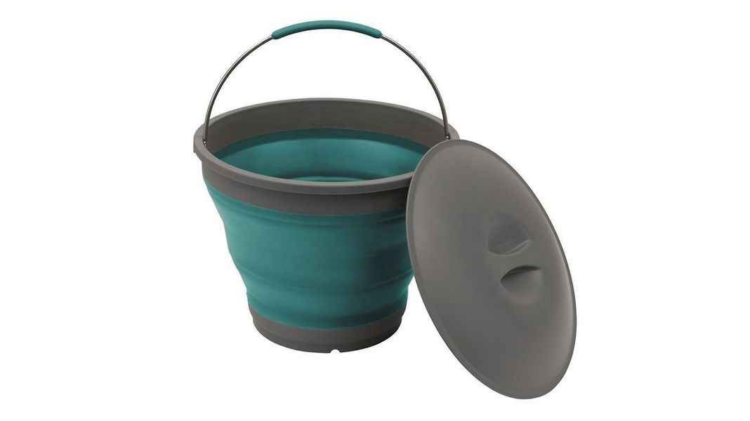 Collaps Eimer 7,5l mit Deckel blau