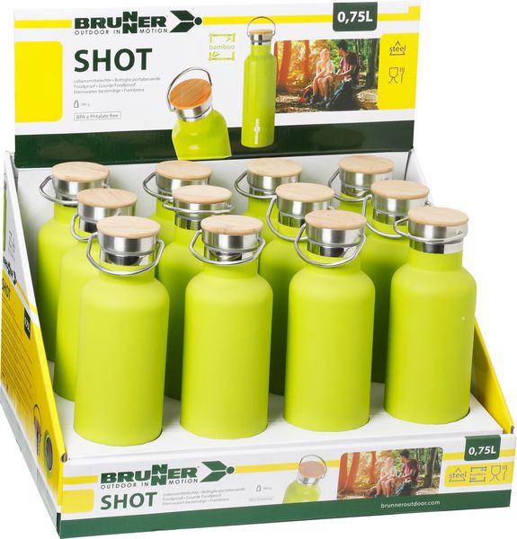 Alu-Trinkflasche Shot 750 ml