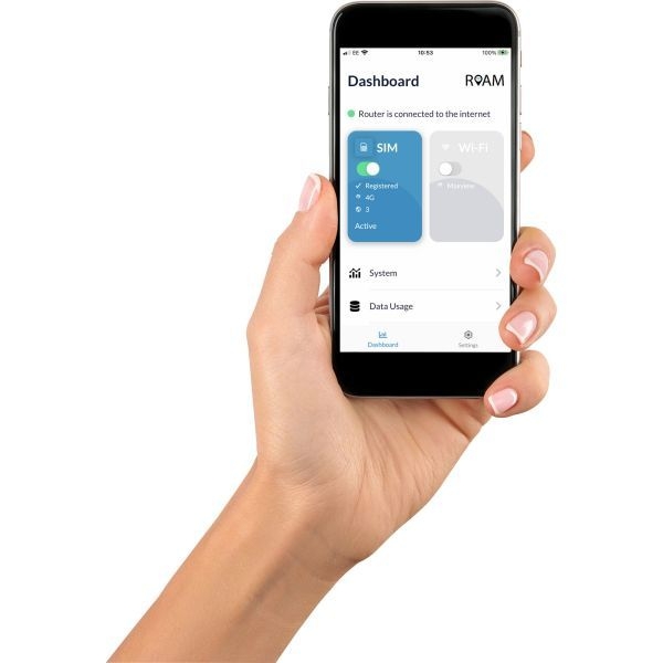 RoamX LTE/WiFi-Antenne anthrazit
