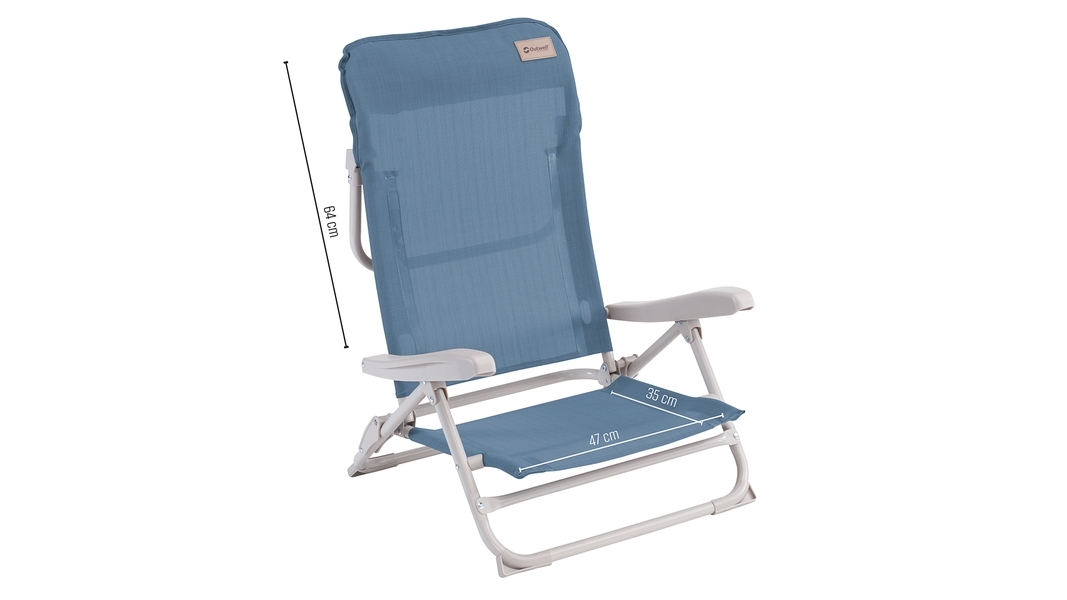 Strandstuhl Seaford Ocean Blue