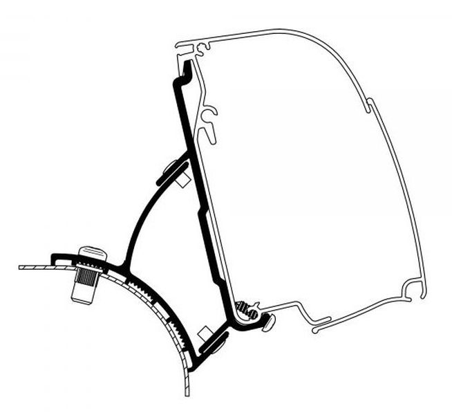 Adapter VW T5 / T6 für Thule 4200