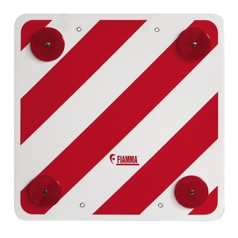 Warntafel / Reflektionstafel aus Kunststoff Größe 50 x 50 cm