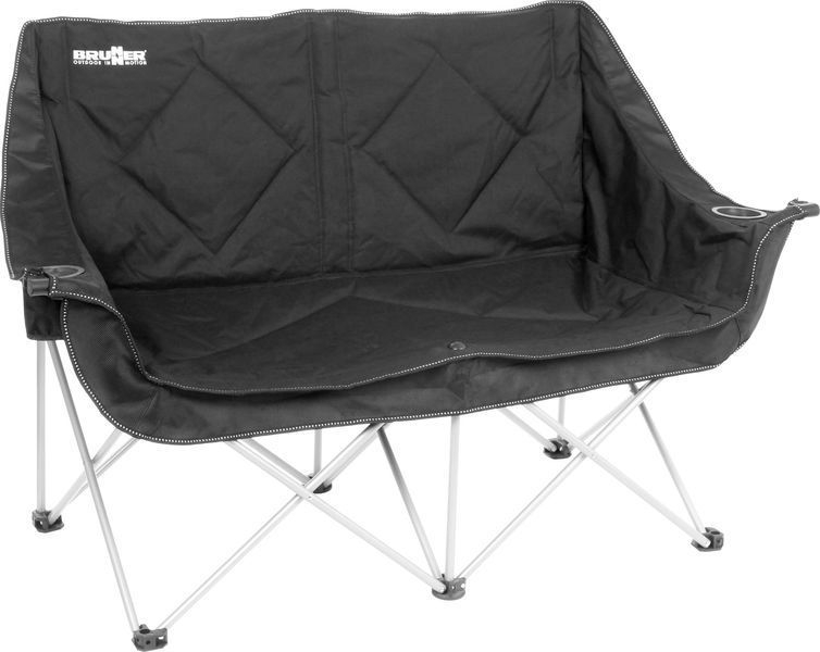 faltbares Action Sofa Schwarz