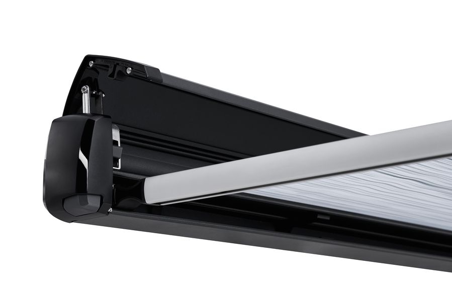 Thule Omnistor Markise  3200, 1,9 x 2,5 m, Gehäuse anthrazit, Tuch Uni-Grau