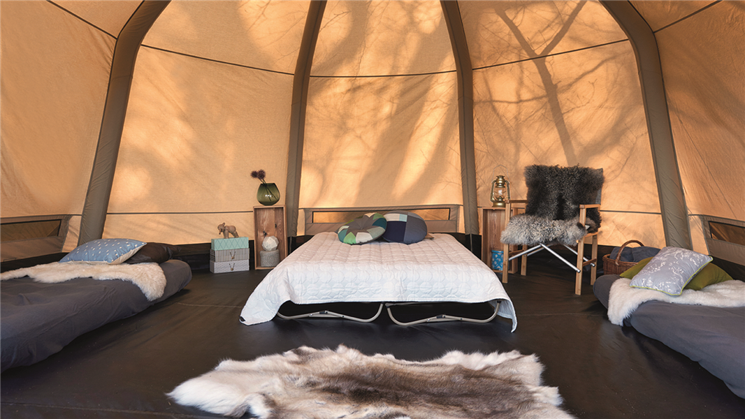 8 Personen Luftzelt Aero Yurt Ausstellungsstück