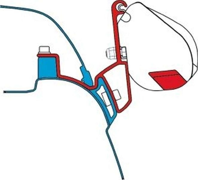 Adapterkit VW T5/T6 California F35 Pro