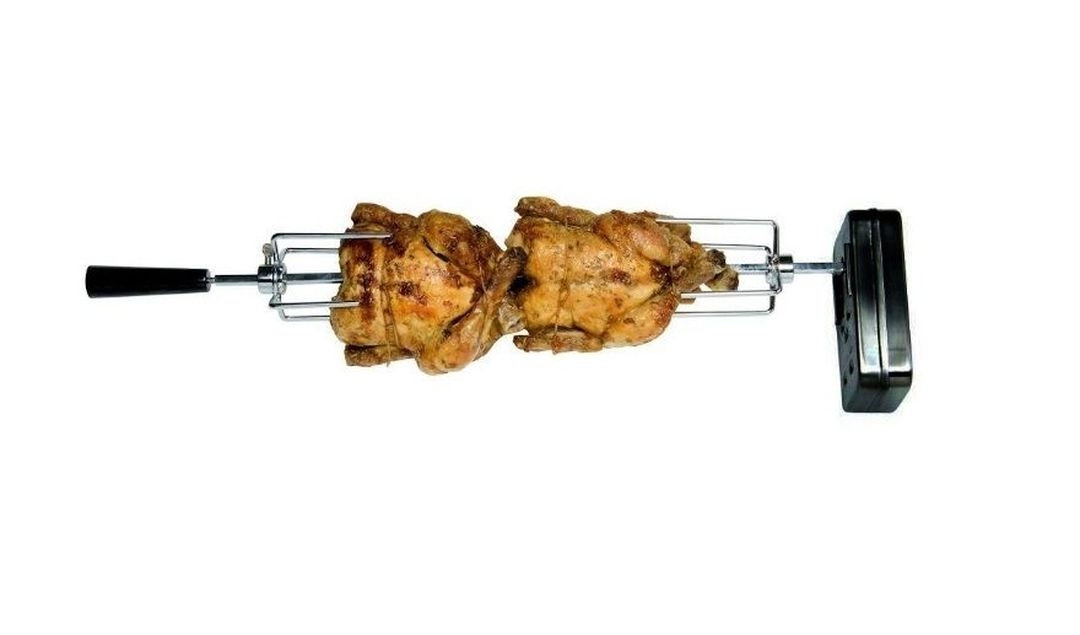 Grillspieß Batteriebetrieb oder mit Netzteil