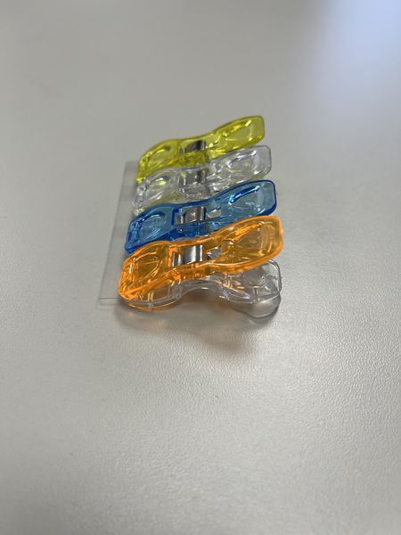 Saugnapf Klammern 4 Stück, farbig sortiert