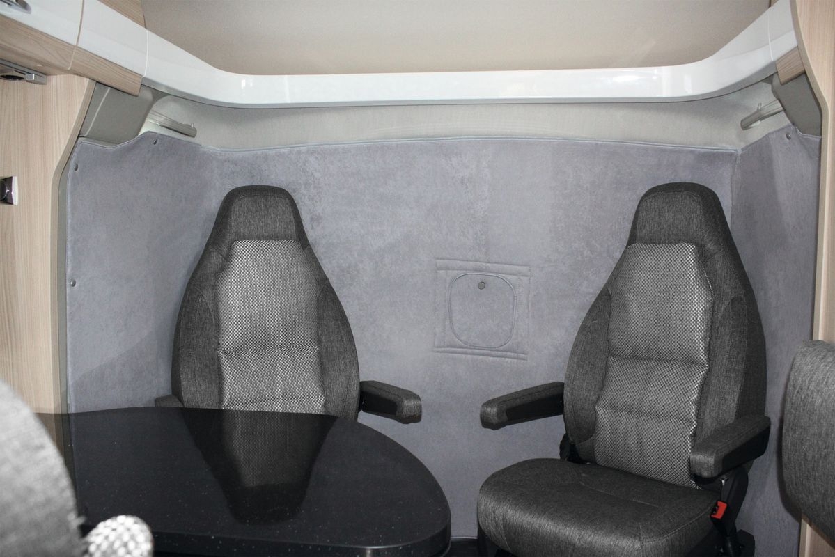 Thermovorhang hellgrau für Fiat Ducato ab Baujahr 07/2006