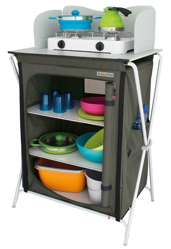 Kocherschrank Arosa - Grau