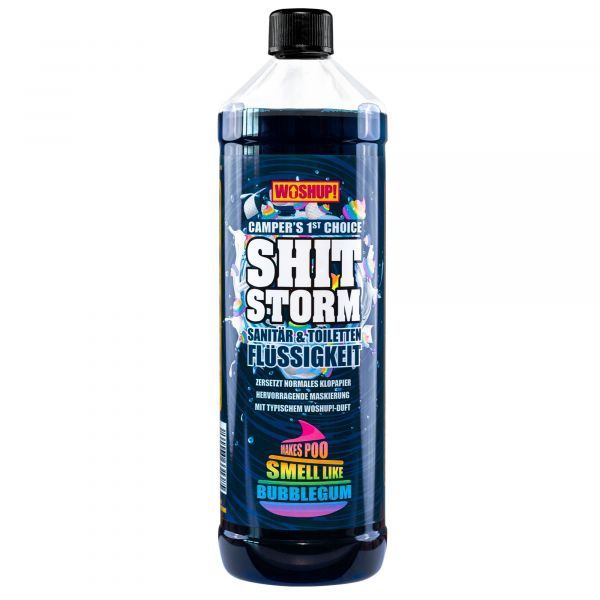 WOSHUP! Toiletten Zusatz Shit Storm 1 Liter
