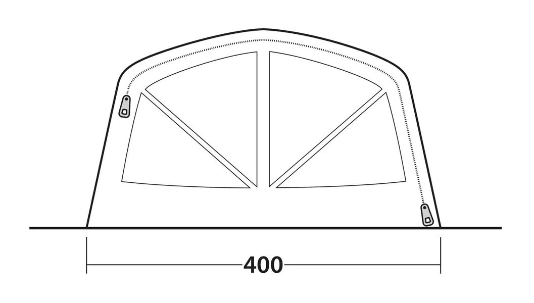 6 Personen Tunnelzelt Boston 6 Air TC 6 Personen Tunnelzelt Boston 6 Air TC