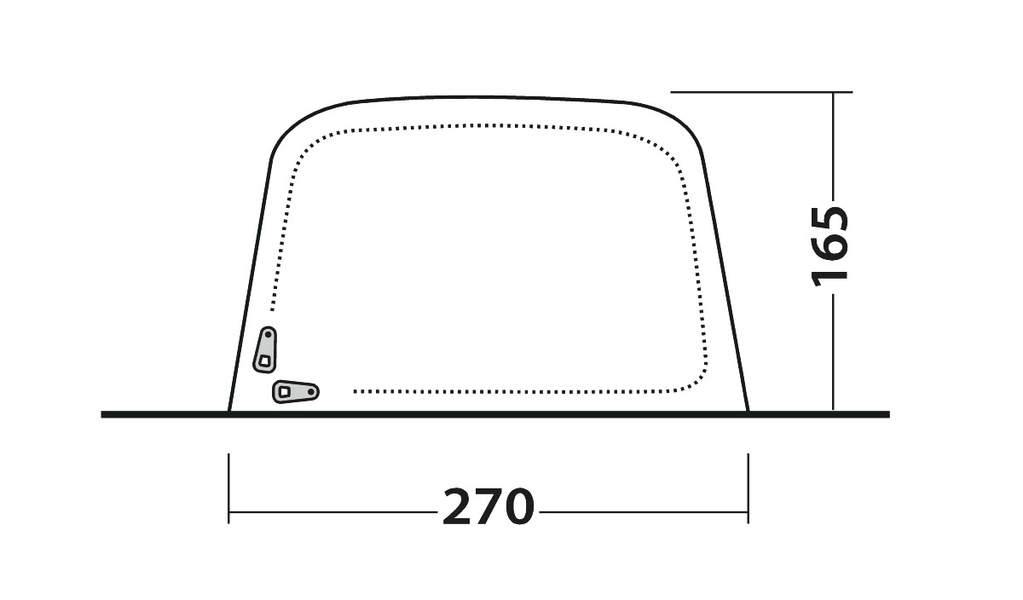 Fastlane 300 4-berth Annexe