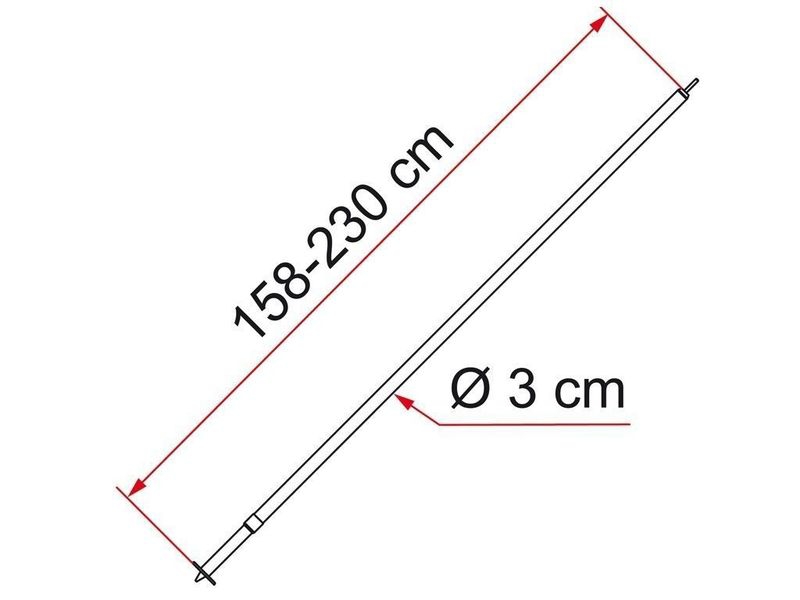 Door Pole für F65, F80s