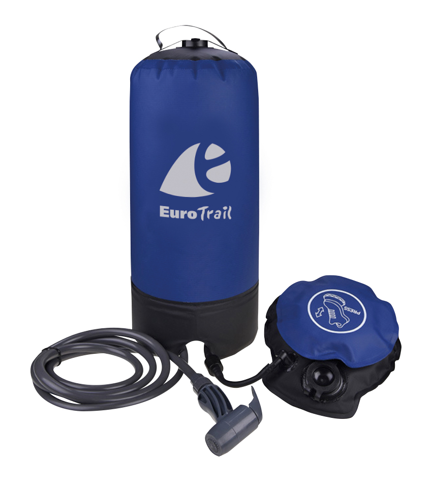 Eurotrail Druckdusche mit Fußpumpe