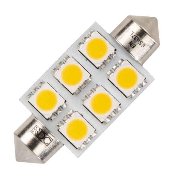 6er SMD Soffite, 120°, warmweiß,15-20 W
