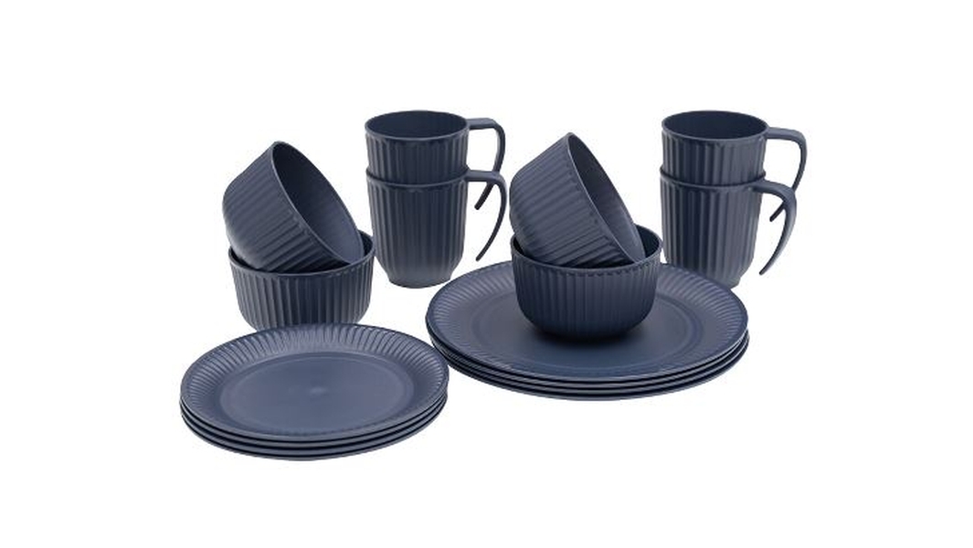 Delish Geschirrr-Set 4 Personen Navy Night