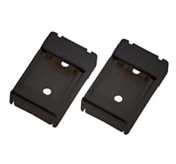 Thule Stützfußhalter für Fahrzeugwand, 2 Stück, schwarz