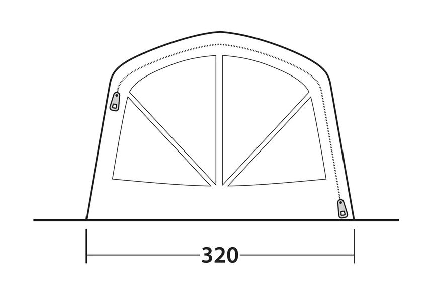 5 Personen Tunnelzelt Boston 5 Air TC