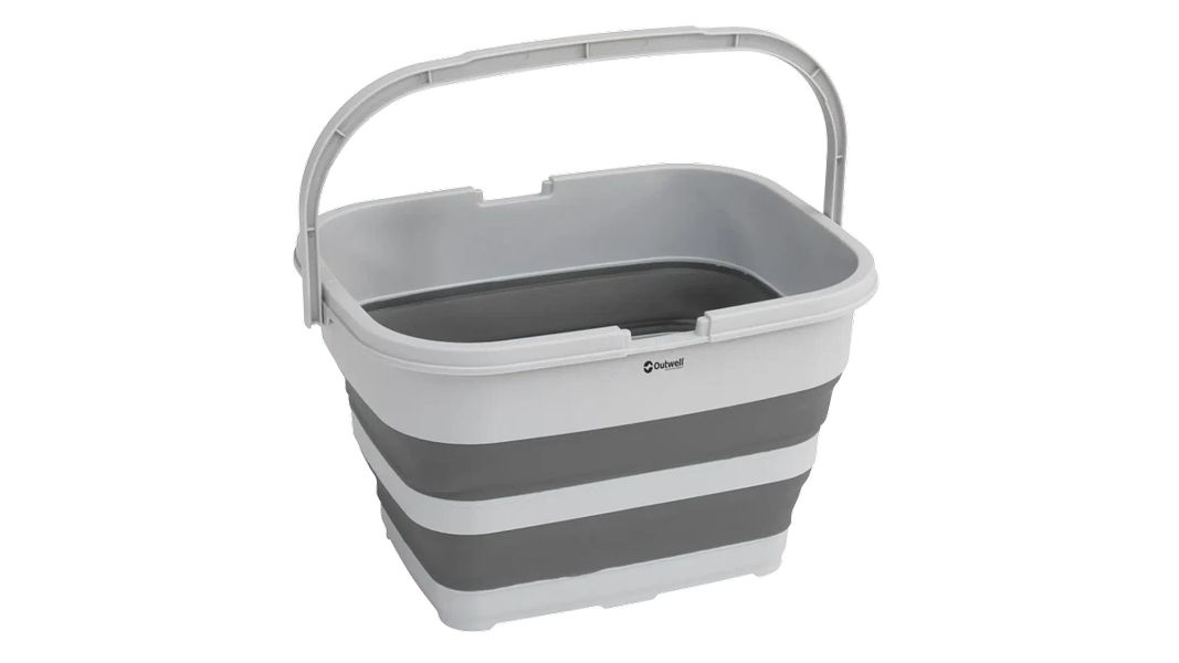 Collaps recycelter Korb Grey Mist