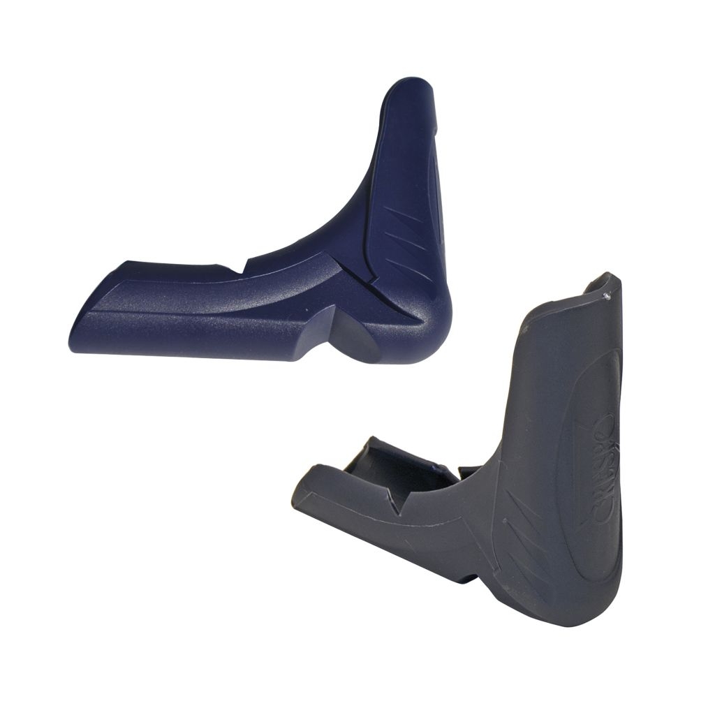 Fußwinkel für Crespo 3-Bein- Liege, 6er-Set, blau