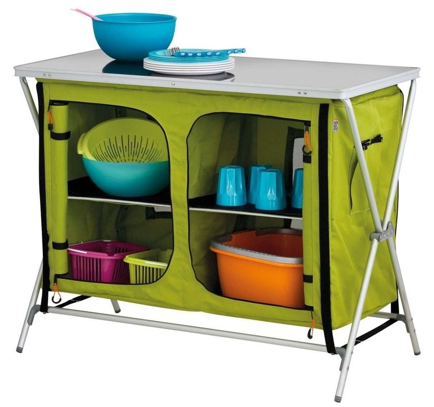 Camping Schrank Bonaire - Lime Grün