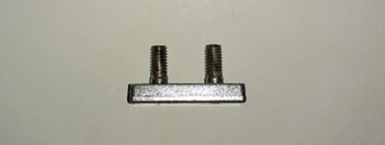Klemmstück mit Gewinde 2 x M6 x 13