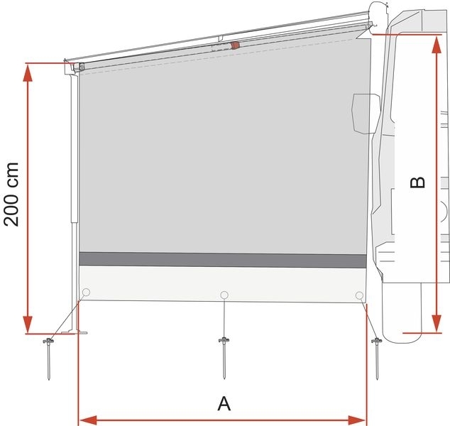 Seitenwand Sun View Side F80L